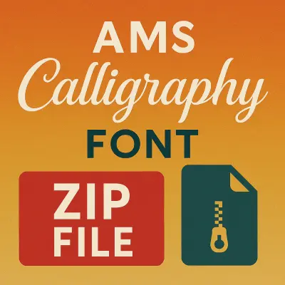 Free Fonts Zip File